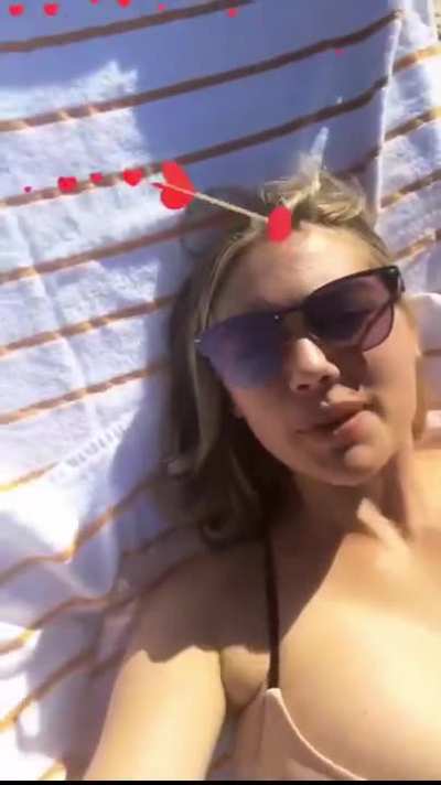 at the beach