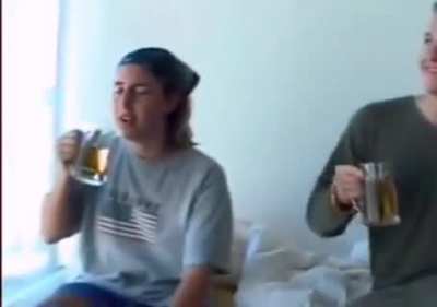 It’s not beer, it’s apple juice