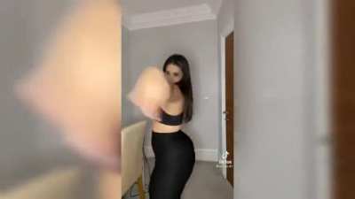 Showing her Gym looks