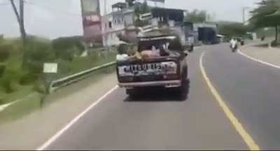 When you drive recklessly...