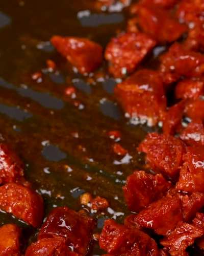 Crispy Chorizo Gnocchi