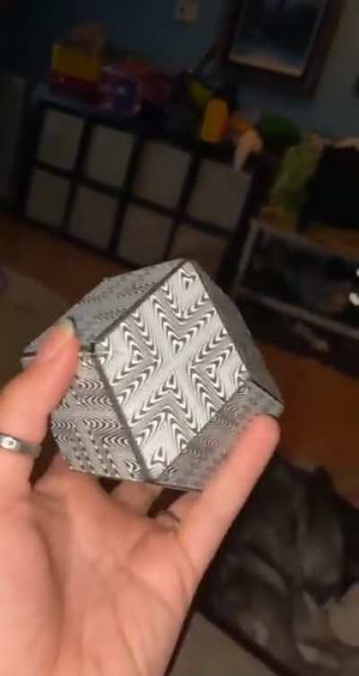 my buddy made a cool shape with my shashibo and was not prepared when i threw it back. sorry Justin