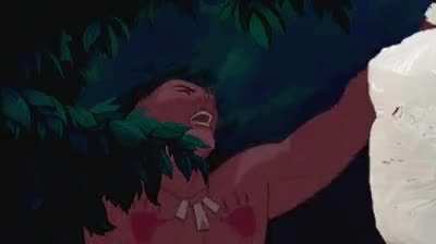 When you take out the trash at night.