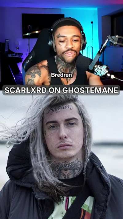 SCARLXRD SPOKE ON GHOSTEMANE TAKING A HUGE BREAK ON HIS STREAM via @ScarlxrdClips