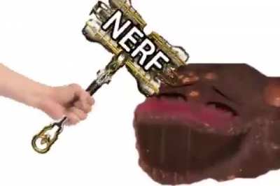haha nerf hammer goes bonk
