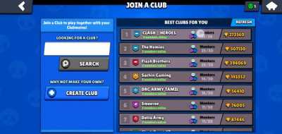 I can't join a club