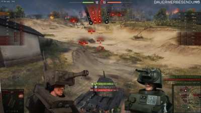 The last german panzer battle colorized (1945)
