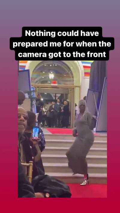 Absolutely nothing will prepare you for when the camera turns to the front.