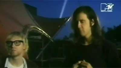 Nirvana having fun