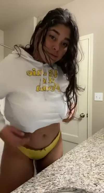 My Natural Latina boobs
