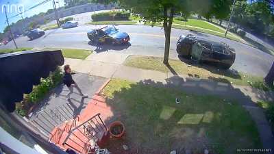 Crazy police chase