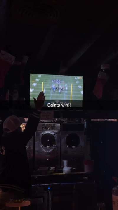 Can’t believe I was rooting for the Saints