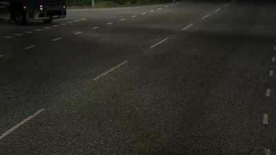 Severe shimmering/noisy look on asphalt over (mostly) Scandinavian-Nordic Horizons roads