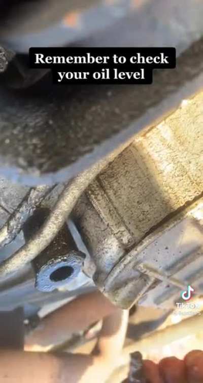 Always check the oil