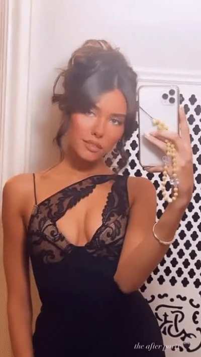 [Madison Beer] Look at her... not even 10 seconds and she's already filming a new video. Chewing, swirling, and swallowing my cum on camera. Some things never change. I bet she'll post this too. She keeps saying no one's ever gonna catch on... but I think