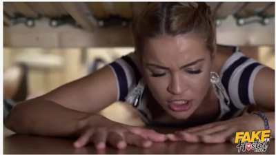 Fakehostel - Cherry Kiss, Katy Rose Stuck under a Bed