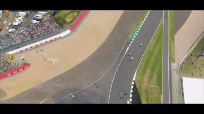 Zhou Guanyu's crash at the British Grand Prix - 03/07/2022