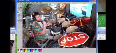 the street sign and roadways cymbal set.