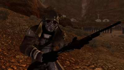 [Fallout New Vegas] Boone aggressively reloads shotgun