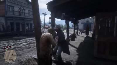 Arthur been takin karate classes.
