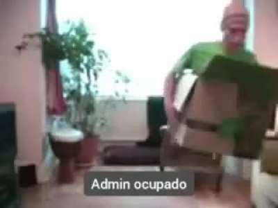 admin ocupado
