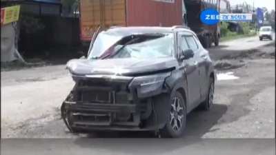 Video of horrific accident in Navsari