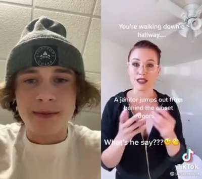 Bad joke moment