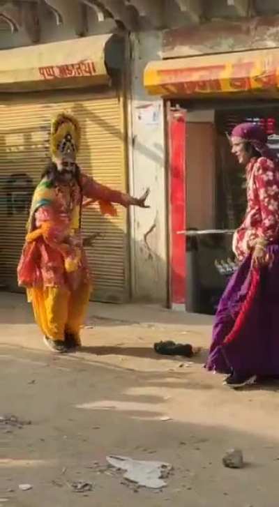 Ravan got some moves [ Ravan ☕️☕️]