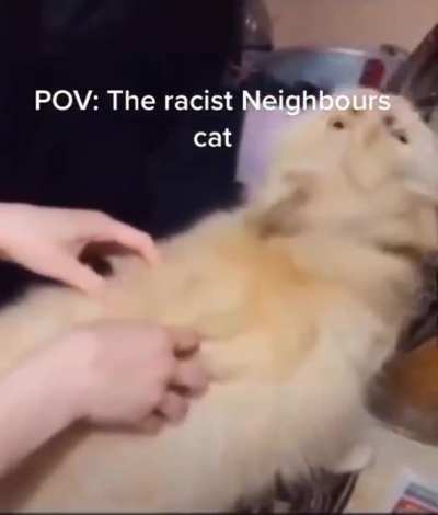 blursed racist
