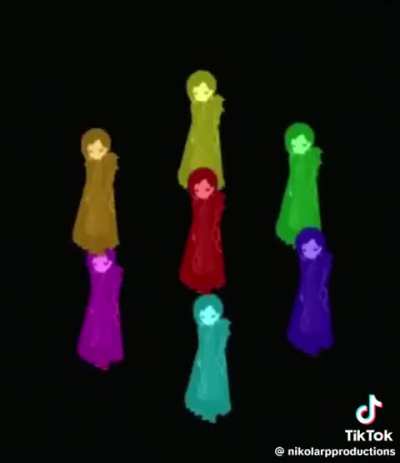 binah pillar and 7 binah souls (@nikolarproductions)