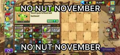 NNN pvz challange 🤣🤣: day 1: NO ONE WILL EAT MY 🥜😎.
