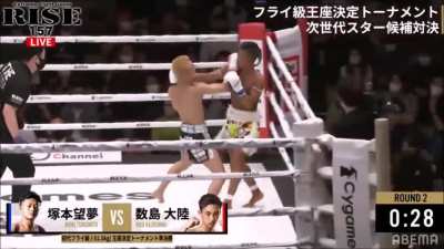 [SPOILER] Riku Kazushima vs Momu Tsukamoto | RISE 157