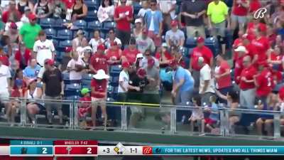 Marlins graphics department perfectly predicts an Adam Duvall 2-run go-ahead HR