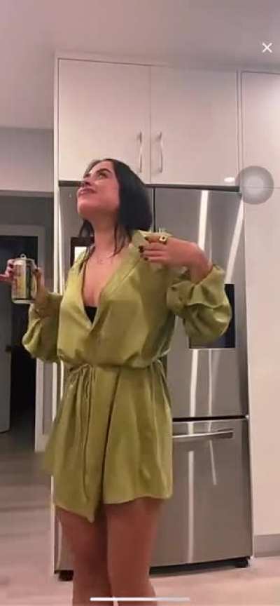 She was wasted