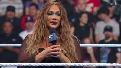 Nia calls out Tiffany, but then Jade interrupts, leading to a triple threat match for the WWE Women's Championship next week!
