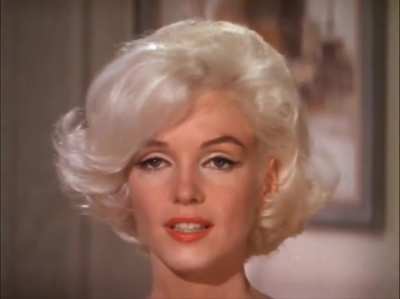 Marilyn Monroe in a costume and makeup test for her final (unfinished) film (1962)