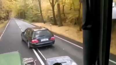Never brake check a tractor