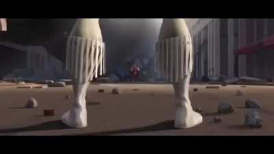 He’s coming...
