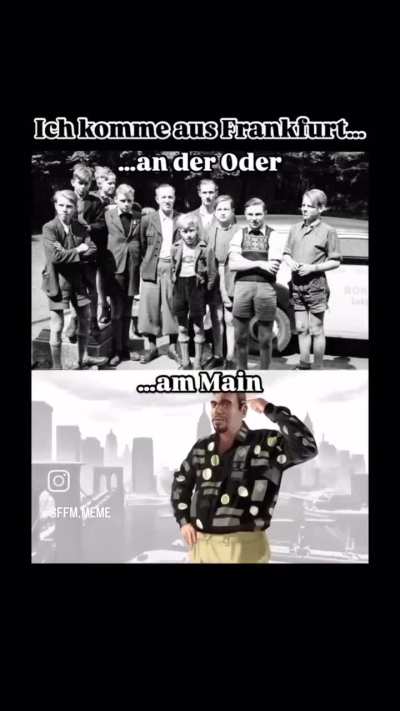 Nur in Berlin wird man verwechselt