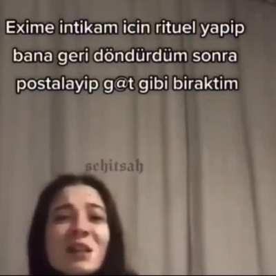 eski sevgilimi tam 4 yerinden bıçaklayıp dereye fırlattım. problem?