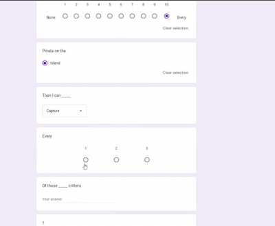 TiP opening cutscene but its a google form