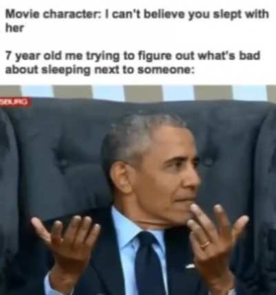 It's just a sleep