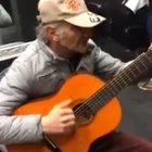 Actor plays the good, the bad and ugly theme by himself