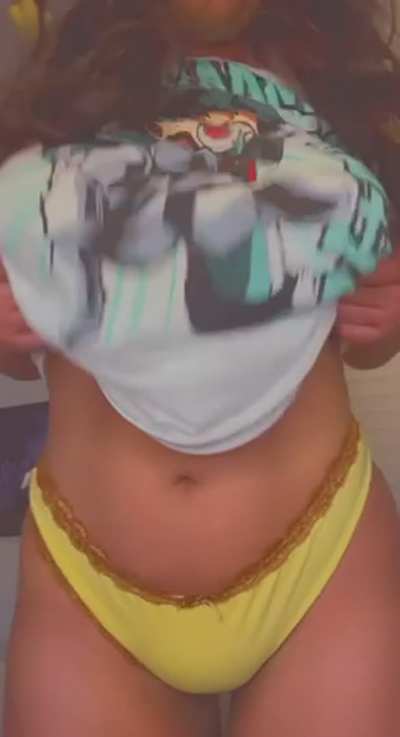 Are you hungry for boobies?