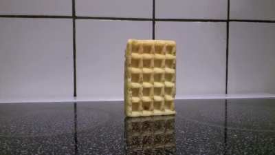 Waffle Falling Over except it's timed with Cheap Trick's Theme (𝐖𝐀𝐈𝐓 𝐅𝐎𝐑 𝐈𝐓)