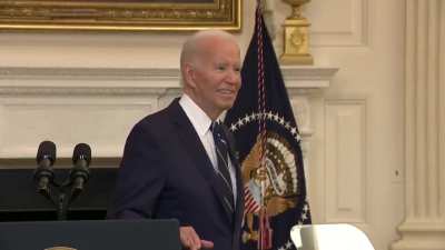 Biden cold blooded for this one