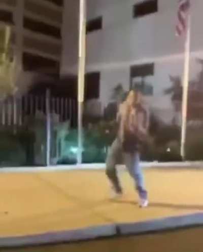 Don't mess with your local crackhead