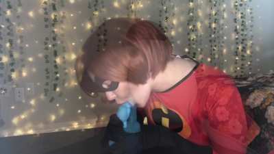 Mrs. Incredible JOI & Dildo Riding out now for $10 on my OF, Fansly, and Pocket Stars! 💜