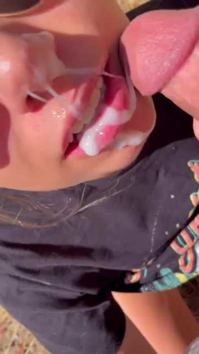 Fuck my mouth so I know you like me