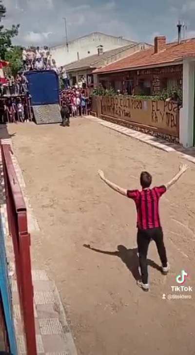 To do some torero moves